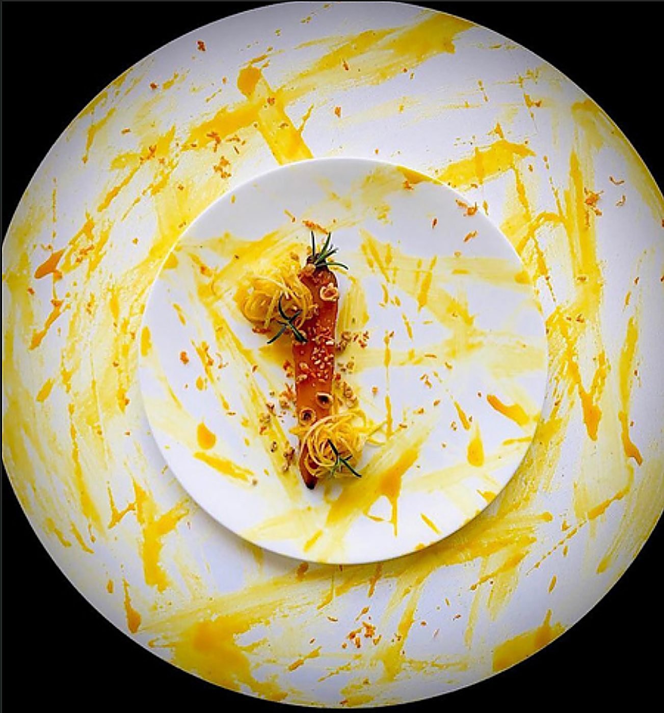 L’assiette inspirée de la danseuse