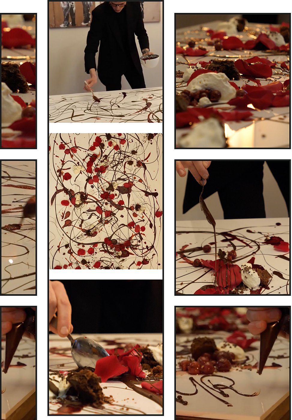 La Forêt-Noire de Pollock, mosaïque de la performance