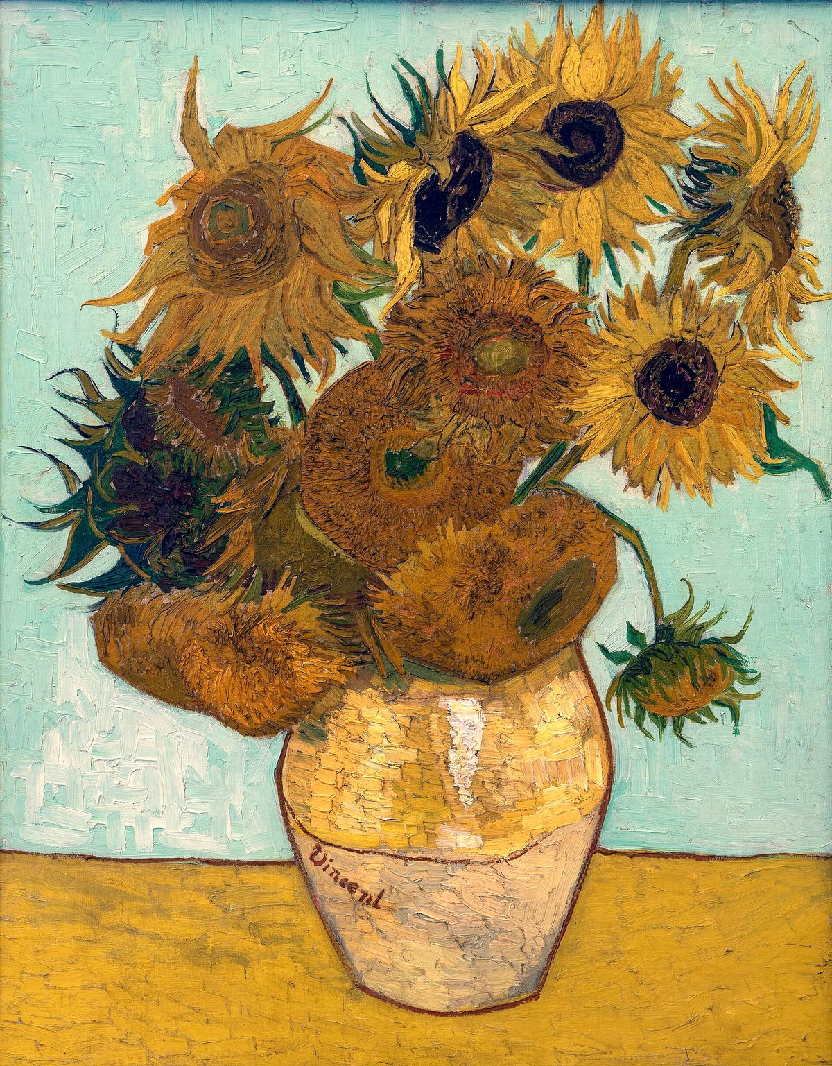 Vincent van Gogh, Vase avec douze tournesols