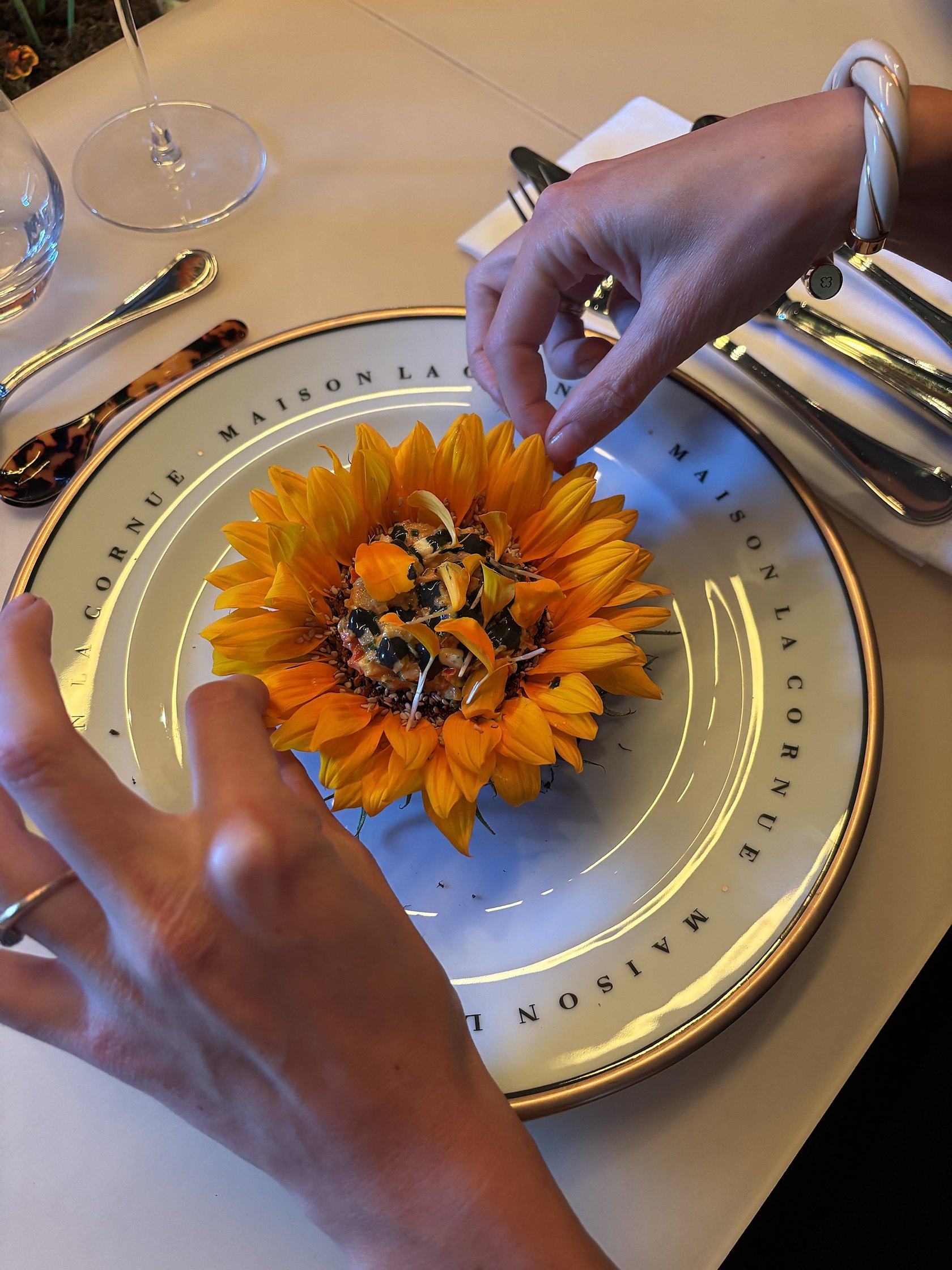 L’assiette au tournesol